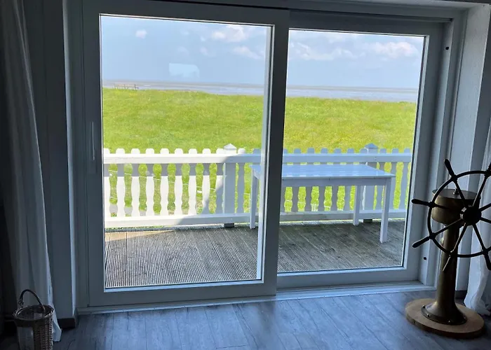 Meerblick - Mit Blick Ueber Den Deich Lägenhet *